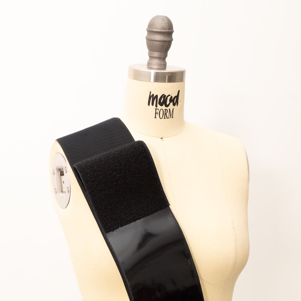 Black Sticky Back VELCRO&reg; Brand Fastener - 4