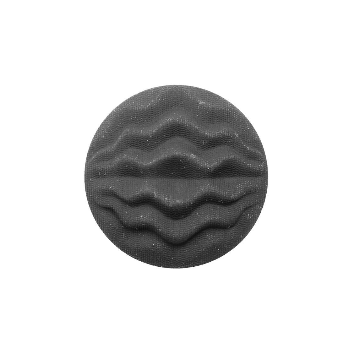 Italian Gray Wavy-Textured Plastic Shank Back Button - 36L/23mm - Joann Fabrics