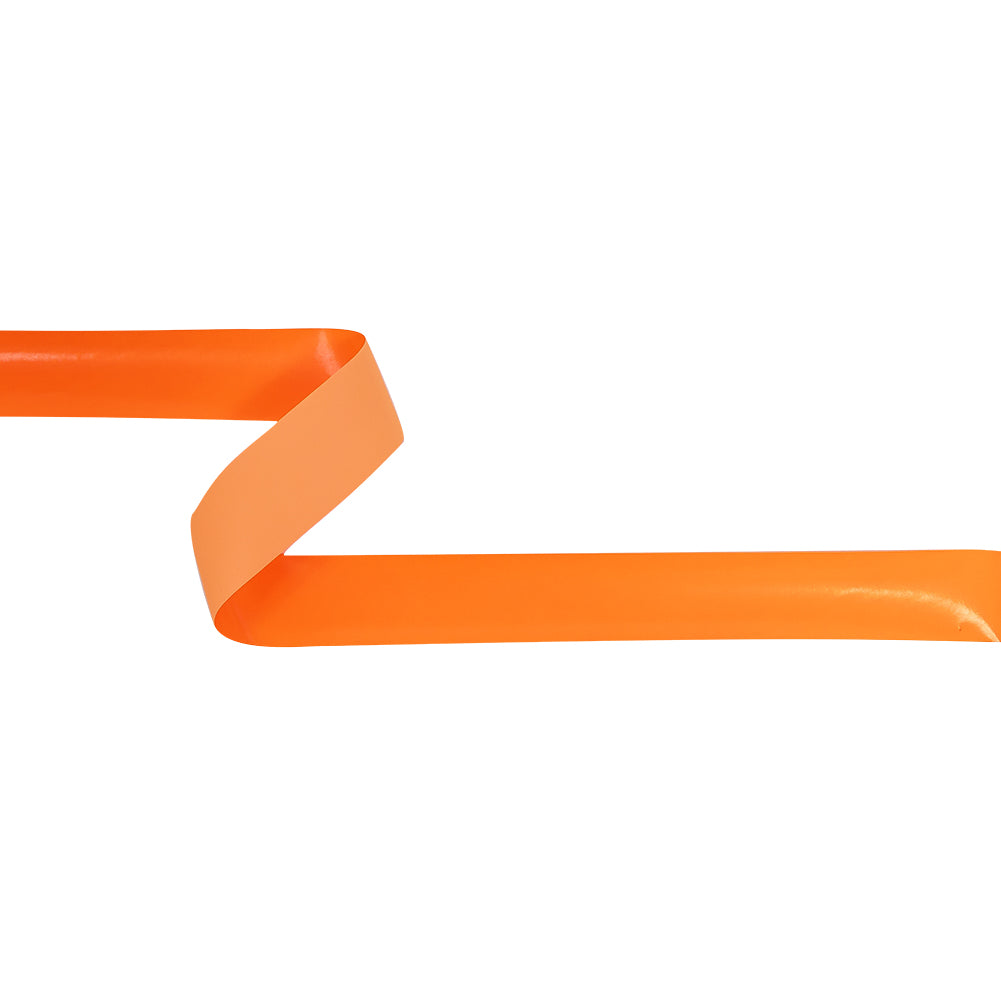 Italian Neon Orange Vinyl Ribbon - 0.8125