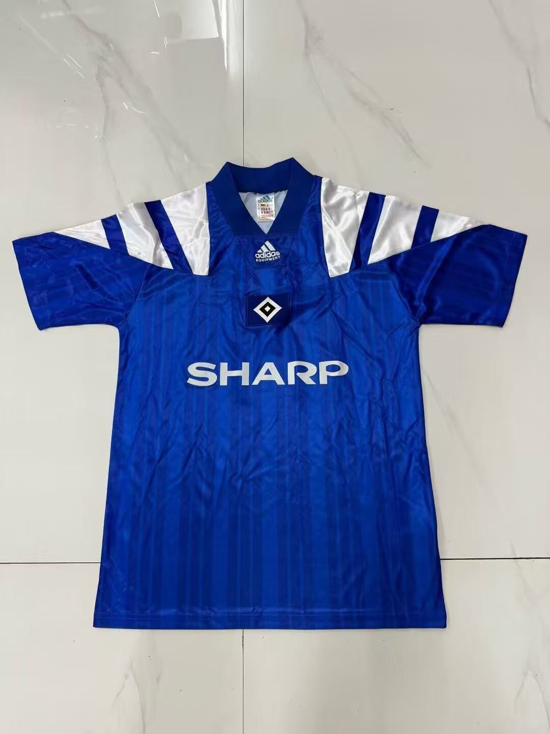 1992/1993 Retro Hamburger SV Away Football Jersey 1:1 Thai Quality