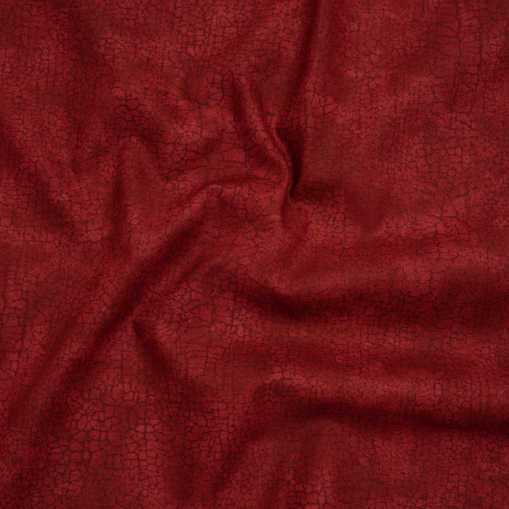 Quilting Cotton by Northcott - Cranberry Textural Abstract - Crackle Collection - Joann Fabrics