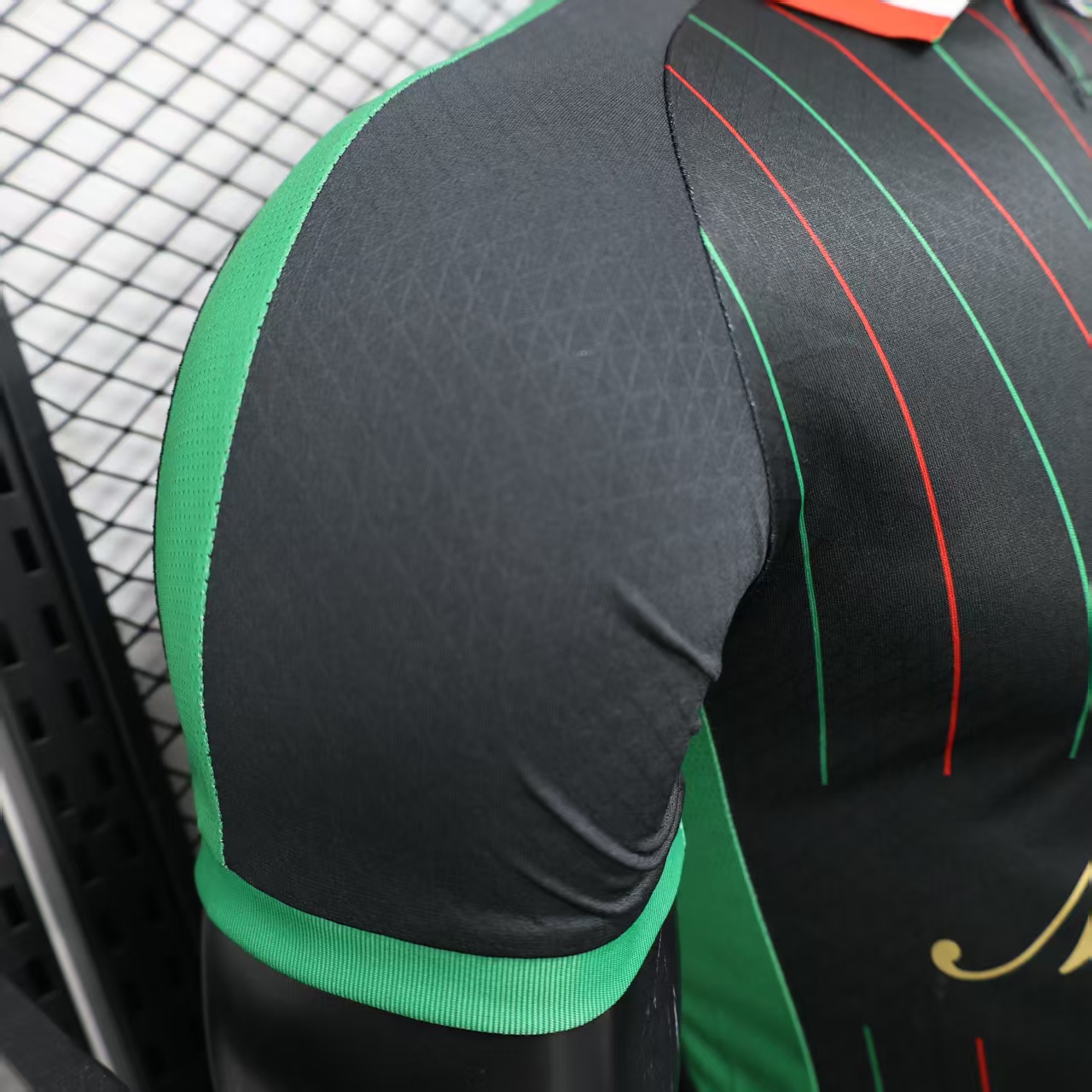 2025/2026 Player Version Palestine Special Edition Black Football Shirt 1:1 Thai Quality