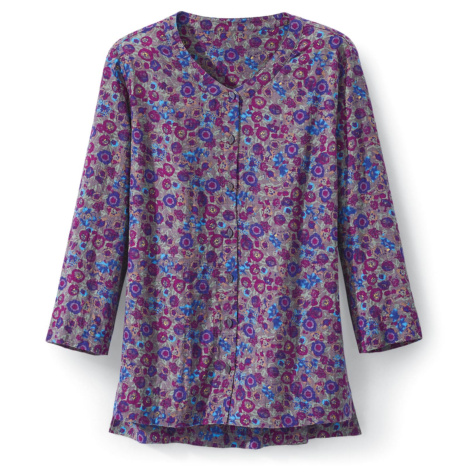 Artsy Floral Tunic - Northstyle Catalog