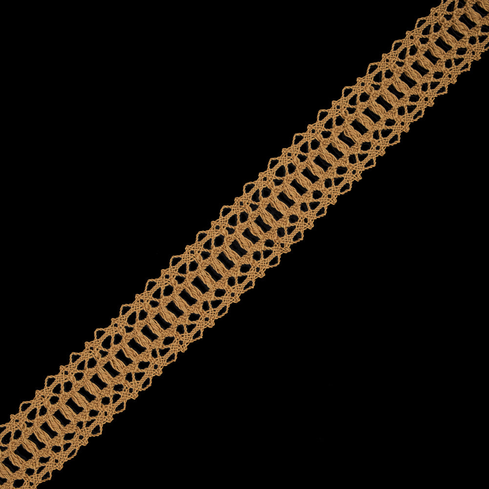 Gold European Crochet Trim - 1.25