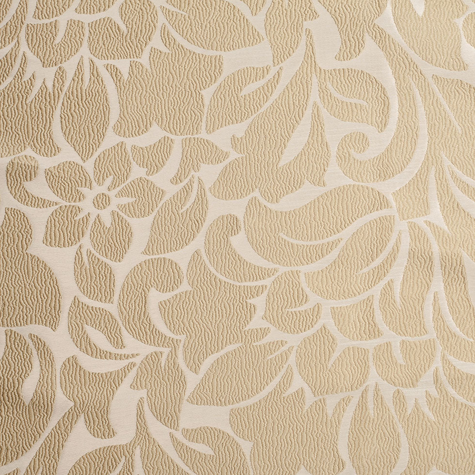 Victorian Gold Floral Polyester Jacquard - Joann Fabrics