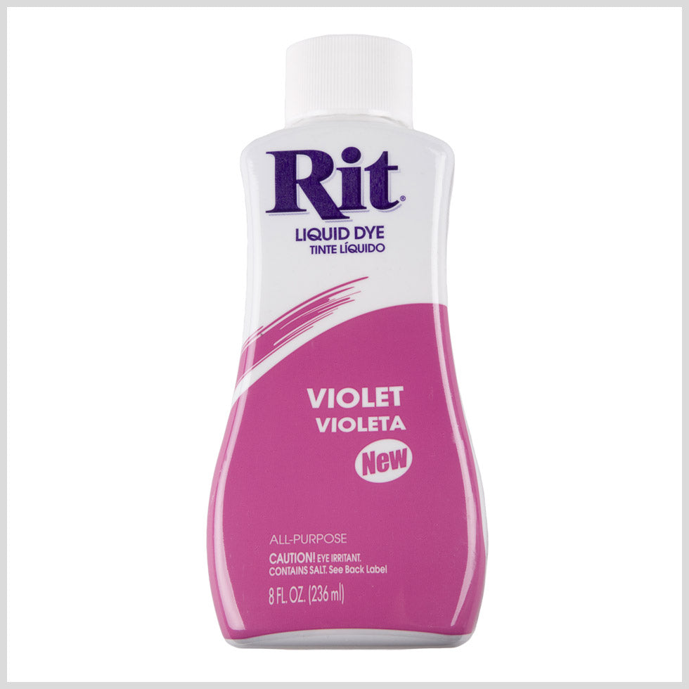 Rit All-Purpose Liquid Fabric Dye - Violet - 8oz Bottle - Joann Fabrics