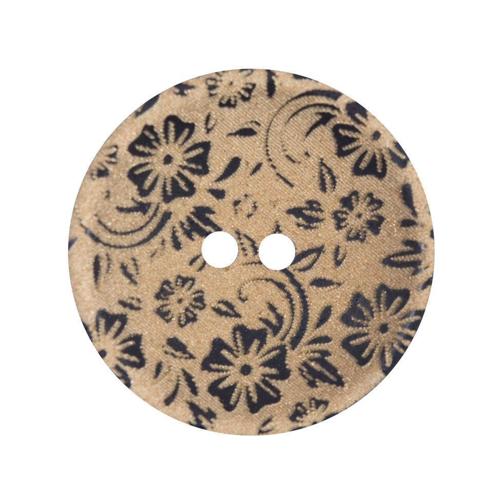 Italian Metallic Gold Lasered Button - 44L/28MM - Joann Fabrics