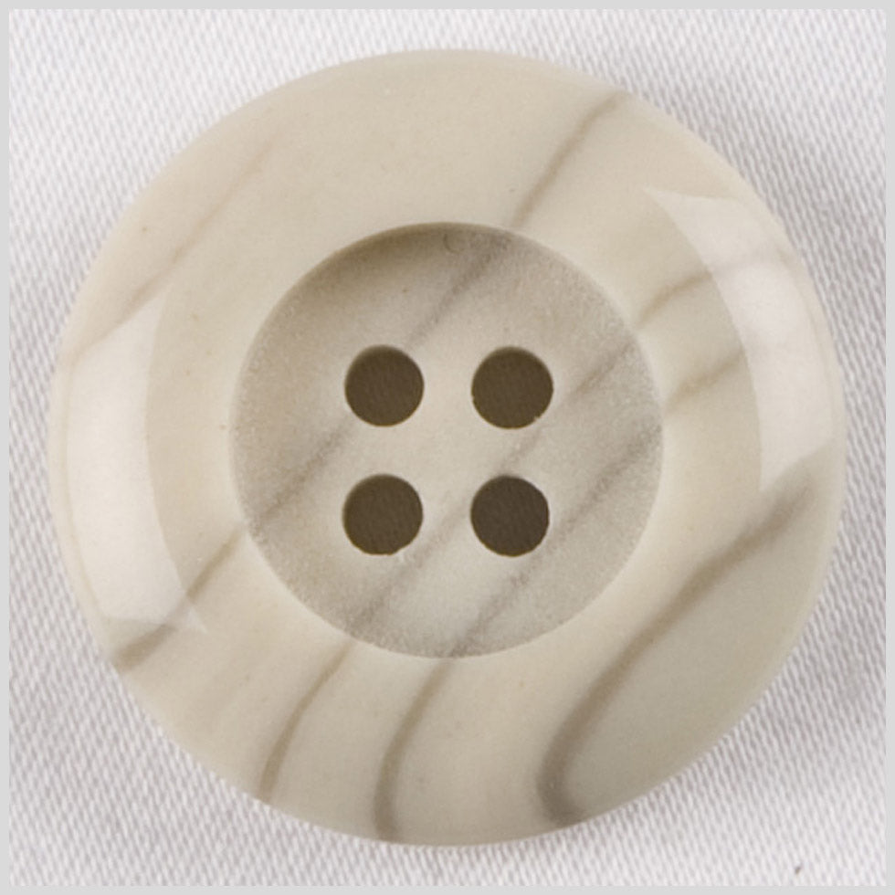 Ivory Plastic Button - 34L/21.5mm - Joann Fabrics