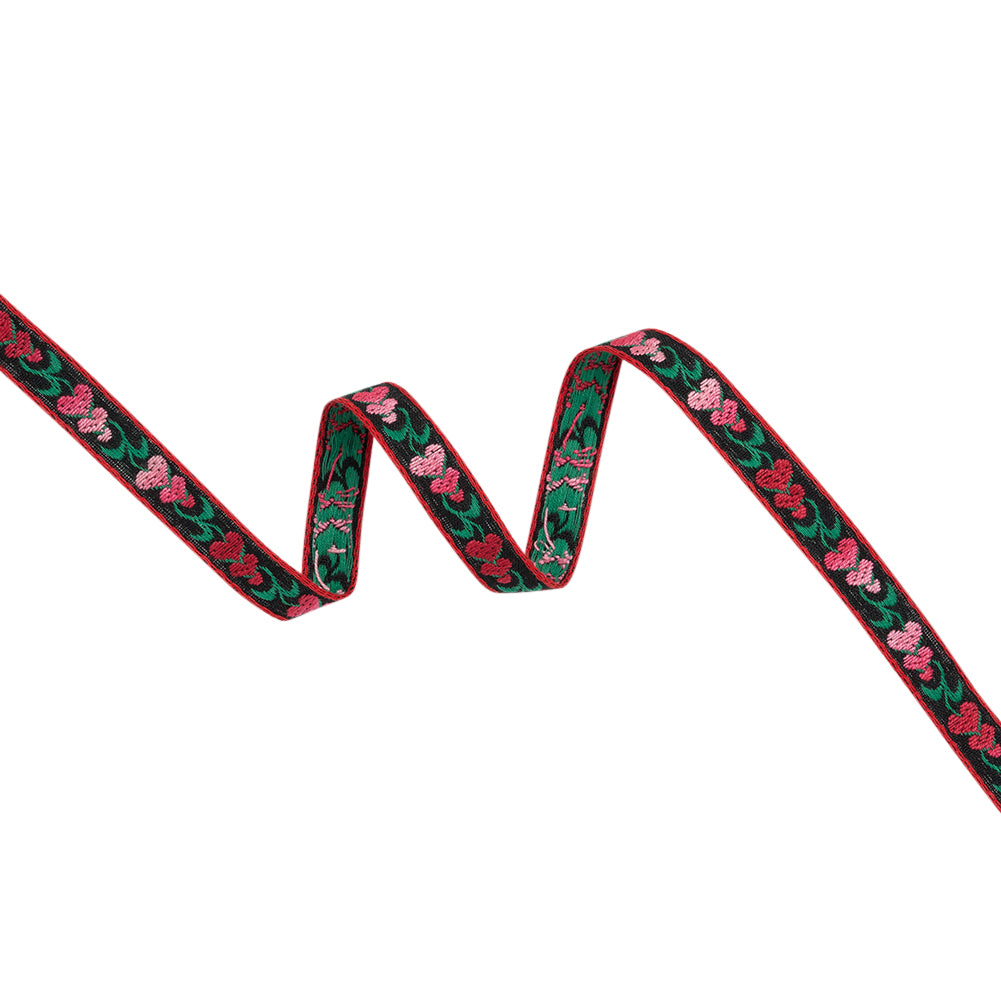 Cotton Jacquard Ribbon - 0.5