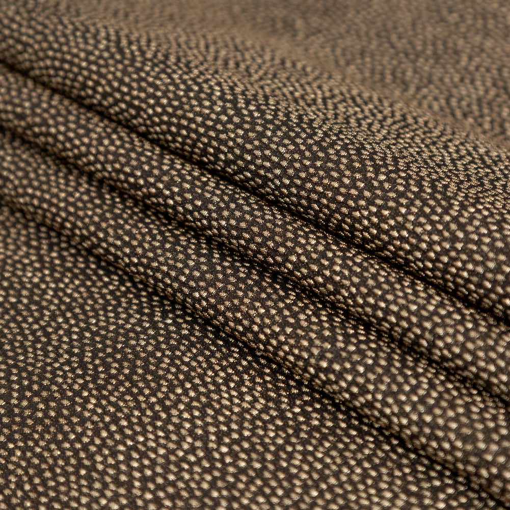 Metallic Gold on Black Abstract Luxury Brocade - Joann Fabrics