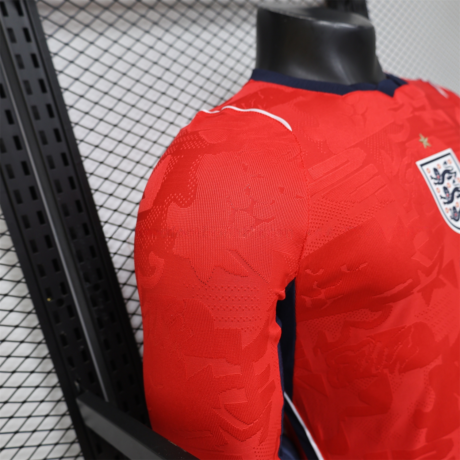 England 2026 Away Long Sleeves Jersey - Player Version - UnitedFutballJersey