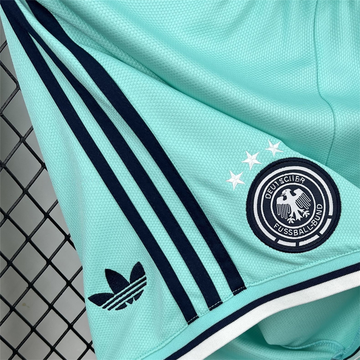 Germany 2026 Away Green Shorts - Fans Version - UnitedFutballJersey