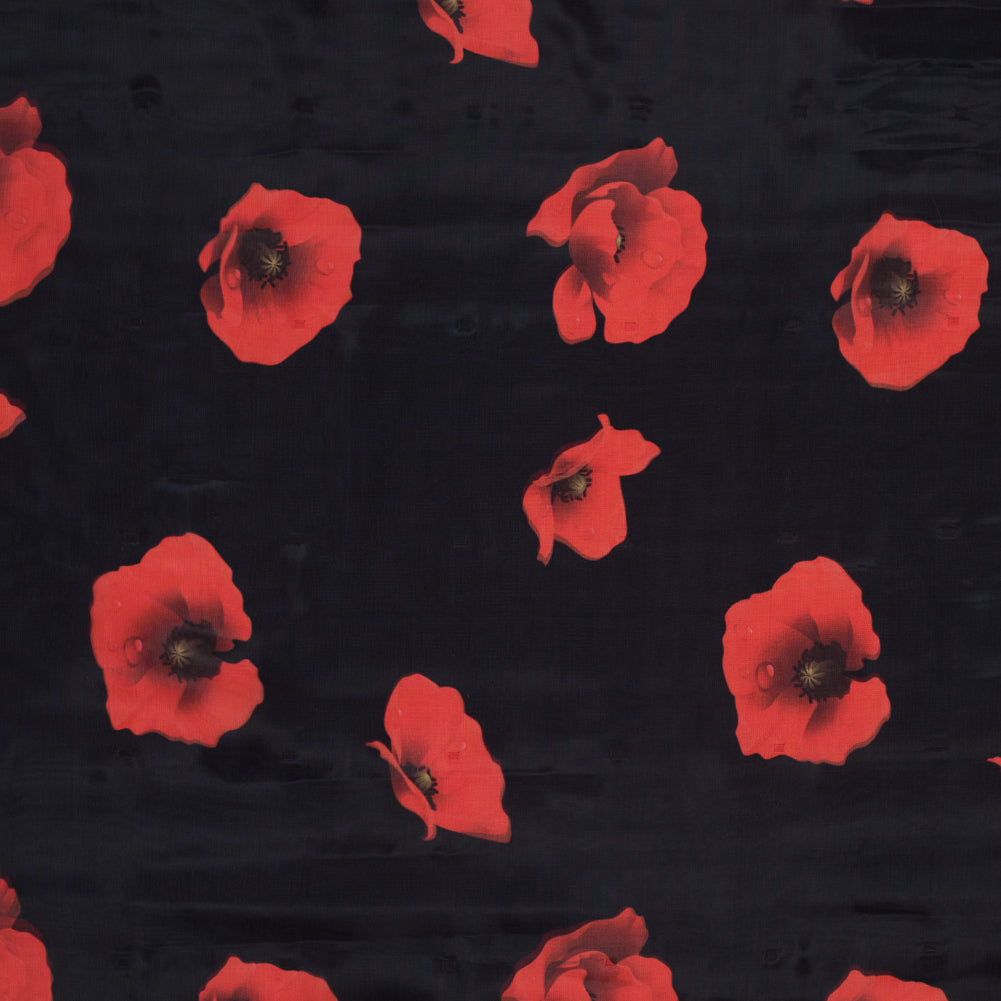 Mood Exclusive Van Gogh's Poppies 3D Fabric - Joann Fabrics