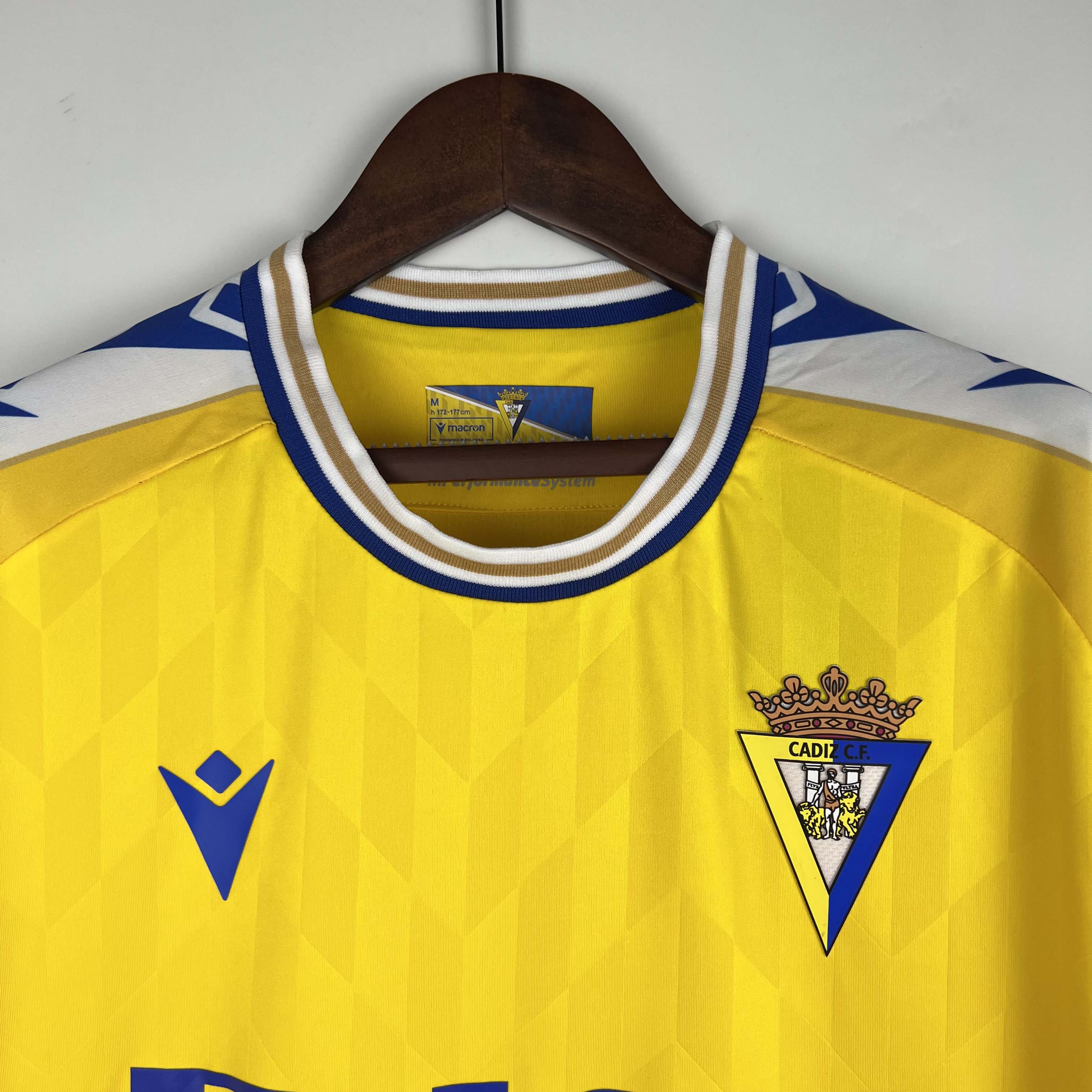 2023/2024 Cádiz Home Football Shirt 1:1 Thai Quality