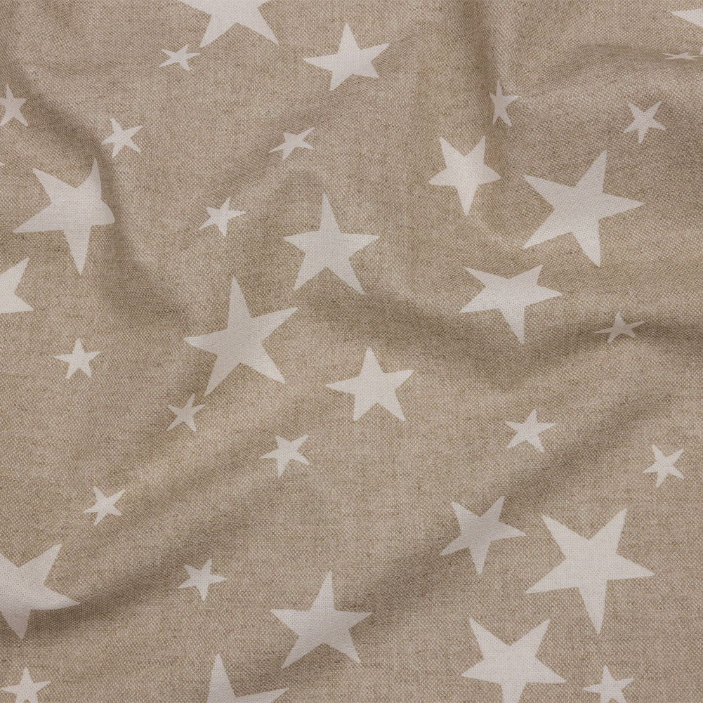 Cotton Canvas Print - Linen Starlight - British Imported - Joann Fabrics