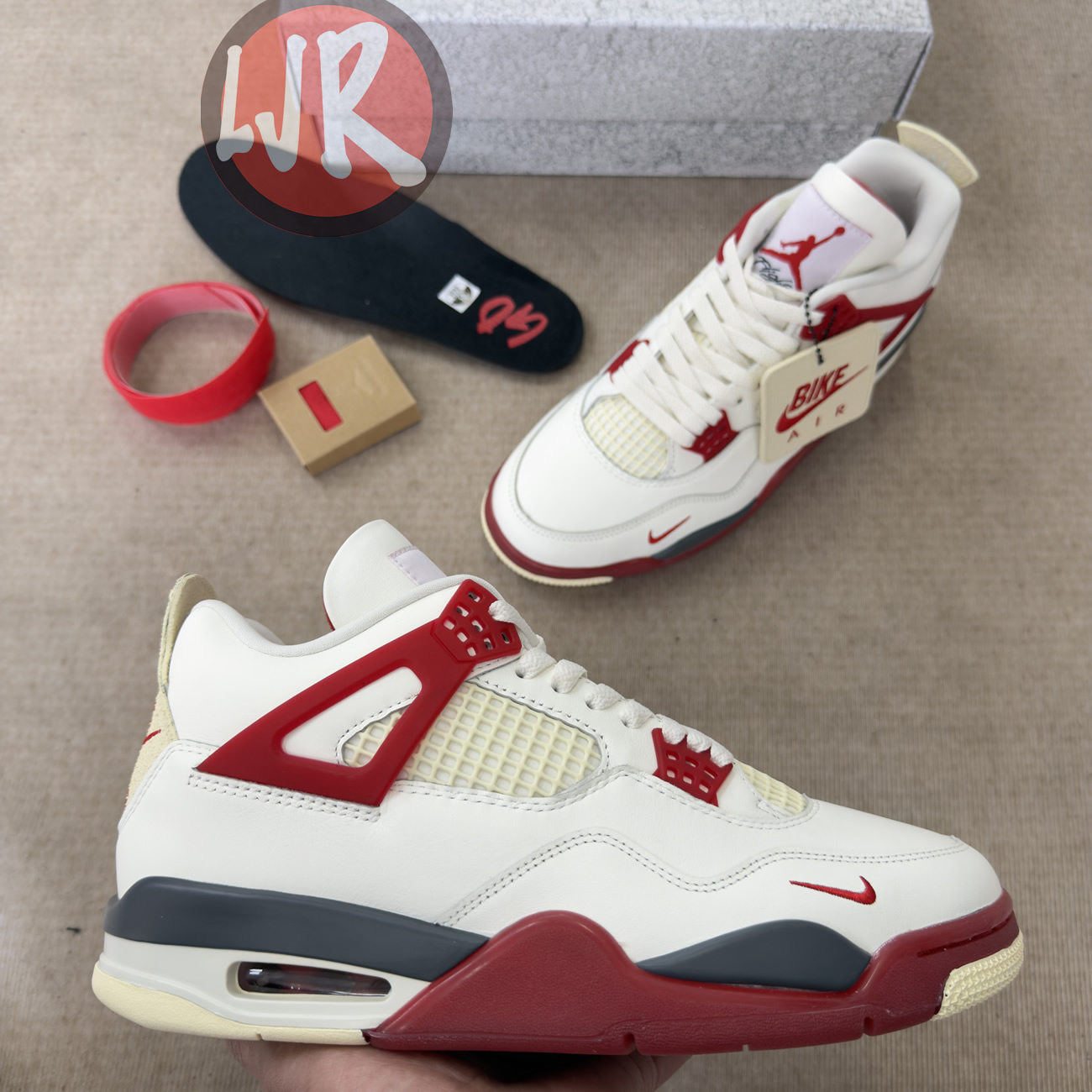 Air Jordan 4 Retro OG Nigel Sylvester Brick After Brick IQ8055-100