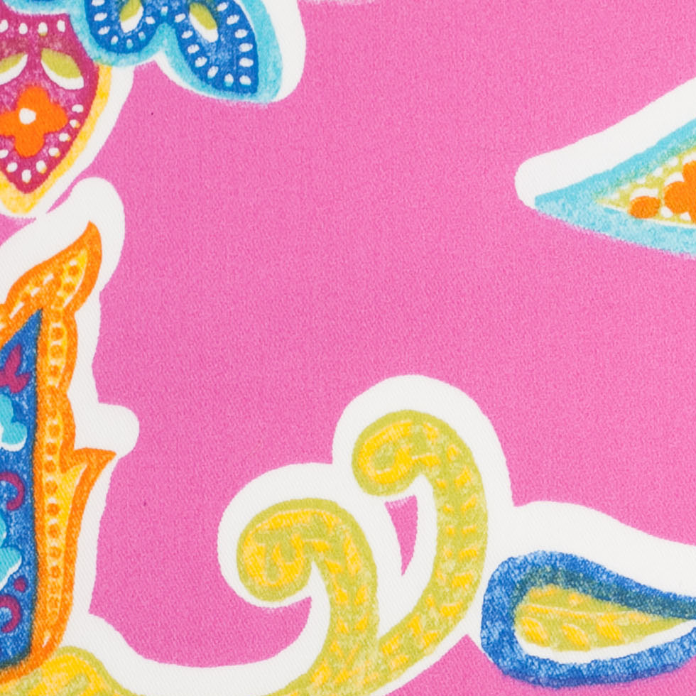 Spanish Fuchsia Floral Cotton-Polyester Print - Joann Fabrics