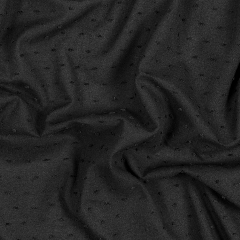 Italian Black Cotton Swiss Dot - Joann Fabrics