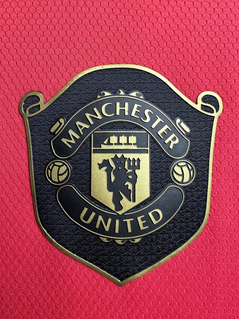 2019-2020 Retro Long Sleeve Manchester United Home Football Shirt 1:1 Thai Quality