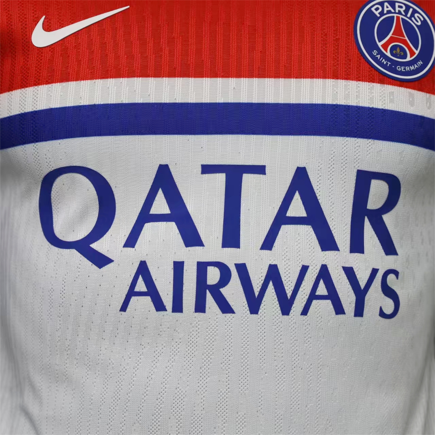 Paris Saint-Germain PSG 26-27 White Pre-Match Jersey - Player Version - UnitedFutballJersey