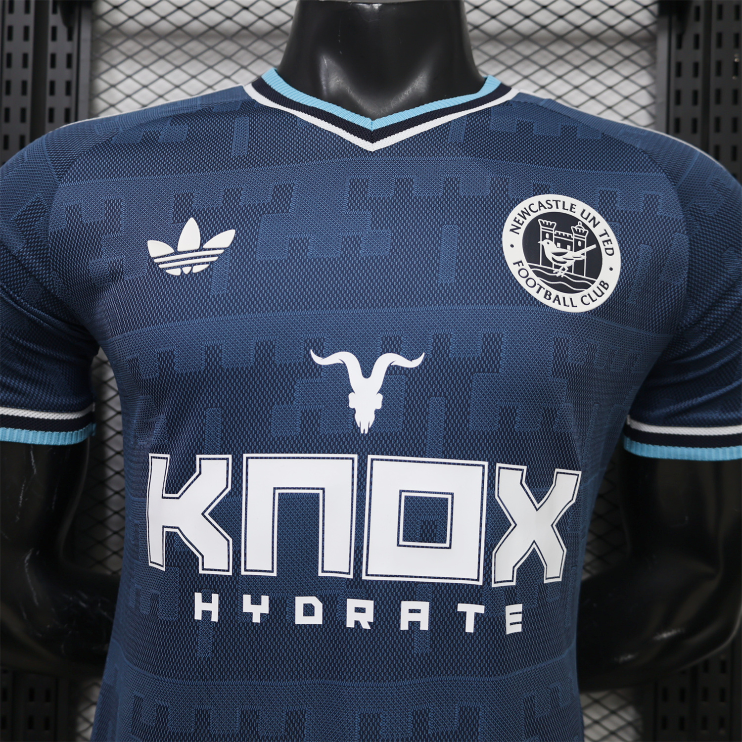 Newcastle United 26-27 Away Jersey With Sponsors - Player Version - UnitedFutballJersey