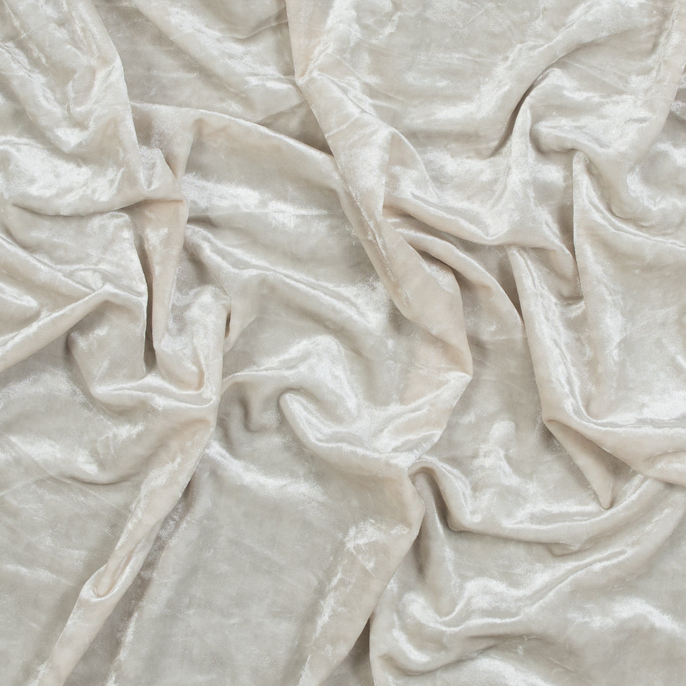 Crushed Velour - Vanilla Ice - Auguste Collection - Joann Fabrics