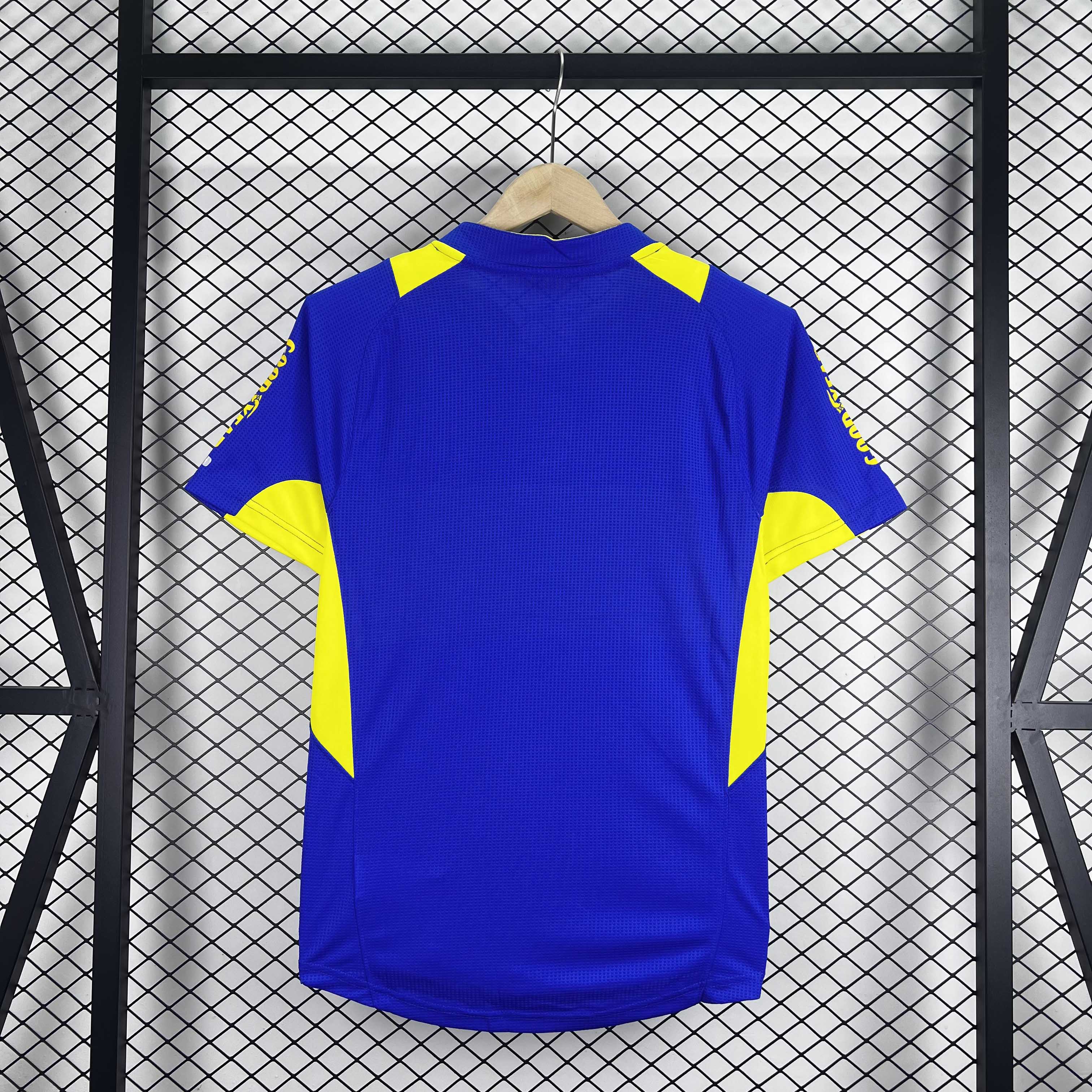 2005 Retro Boca Juniors 100th Anniversary Edition Football Jersey 1:1 Thai Quality