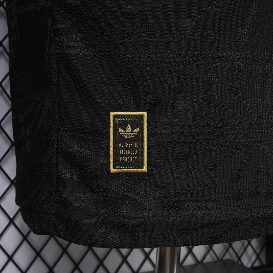 Mexico 2025 Gold Cup Home Black Jersey - Player Version - UnitedFutballJersey
