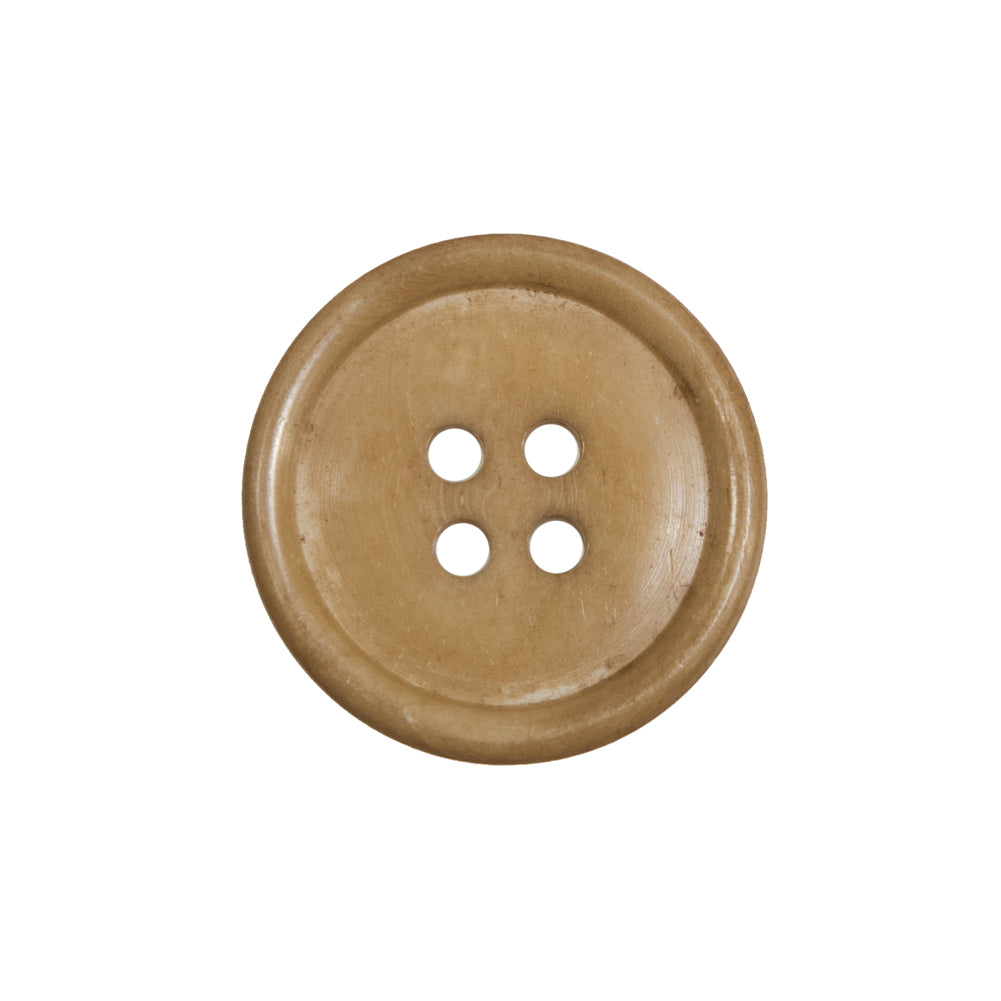 Light Tan Horn 4-Hole Button - 36L/23mm - Joann Fabrics