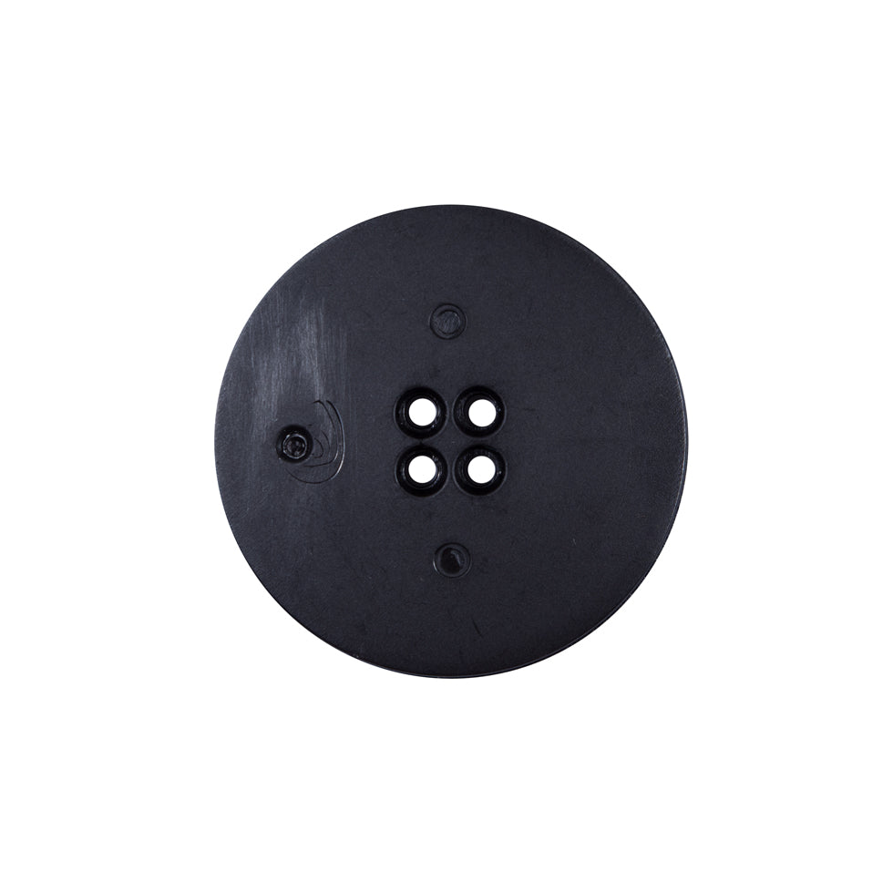 Italian Black Textural Plastic Button - 36L/23mm - Joann Fabrics