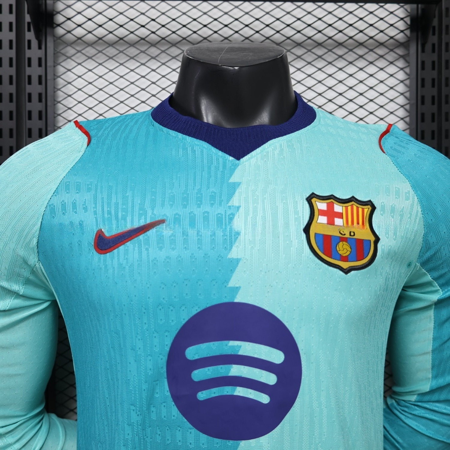 Barcelona 26-27 Third Long Sleeves Jersey - Player Version - UnitedFutballJersey
