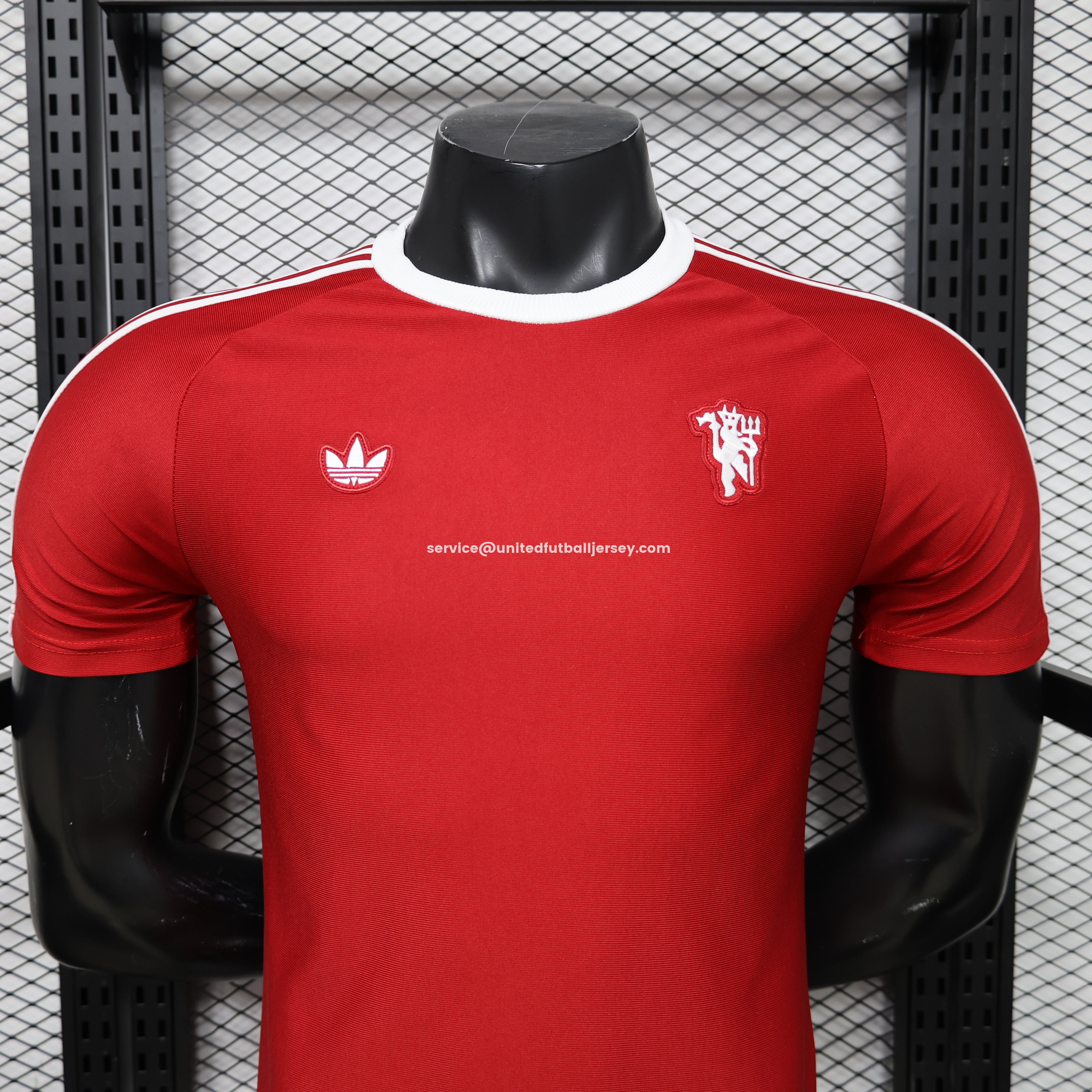 Manchester United 26-27 Red Casual Jersey - Player Version - UnitedFutballJersey