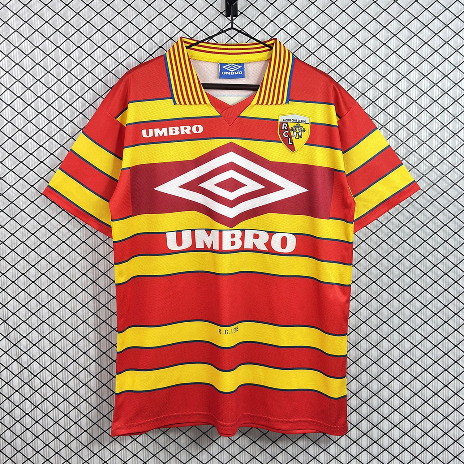 Retro RC Lens 1997-98 Home Jersey - UnitedFutballJersey