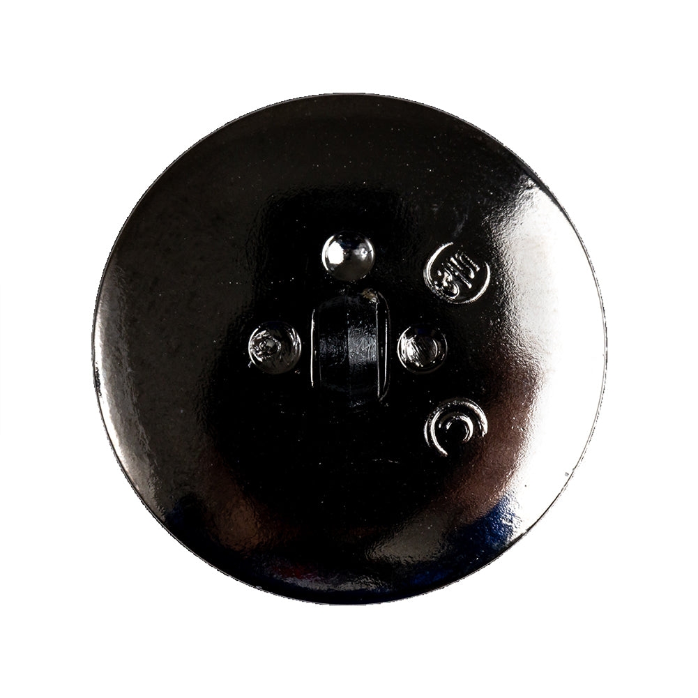 Black and Gunmetal 2-Piece Cone-Shaped Shank Back Button - 45L/29mm - Joann Fabrics