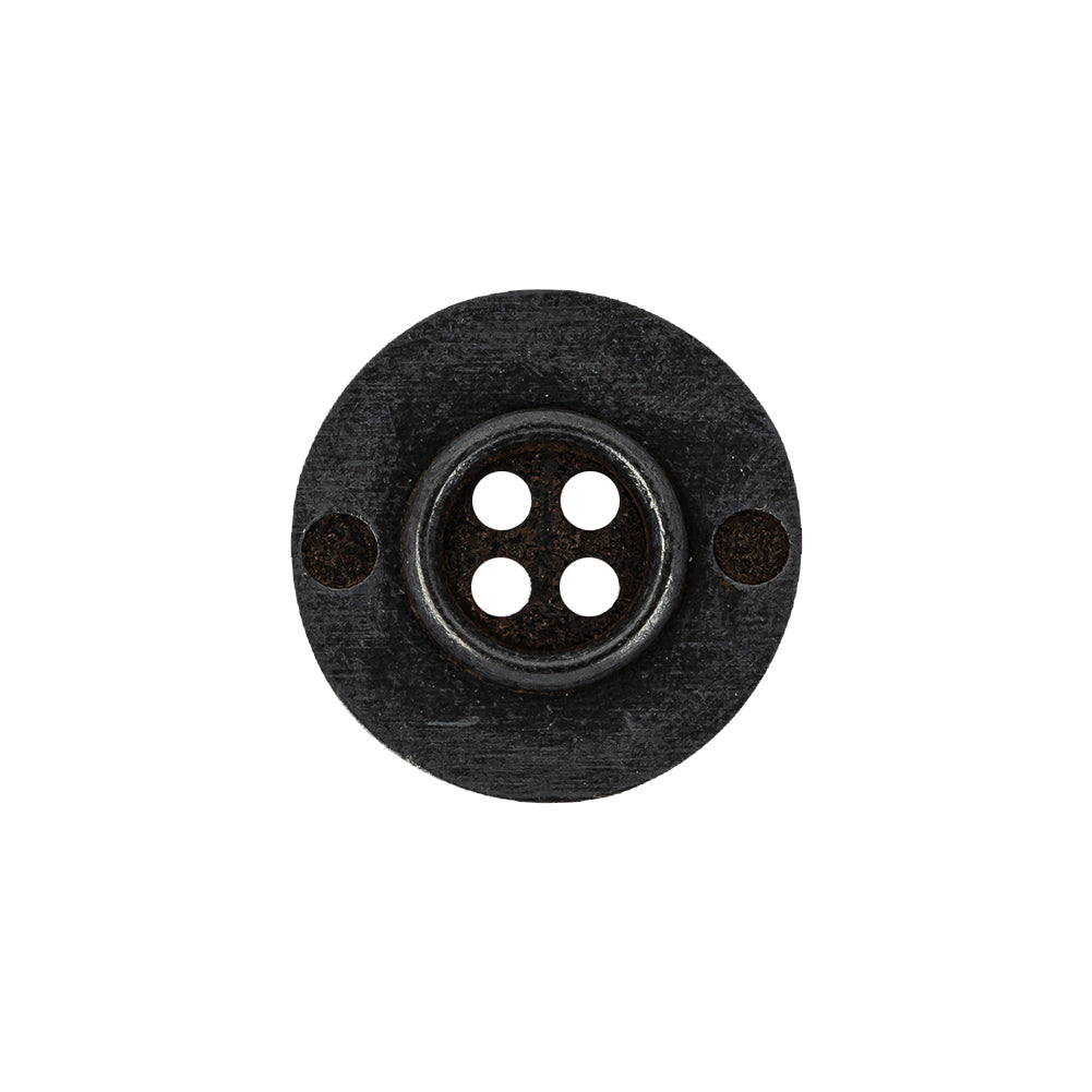 Gunmetal 2-Hole Metal Coat Button - 32L/20mm - Joann Fabrics