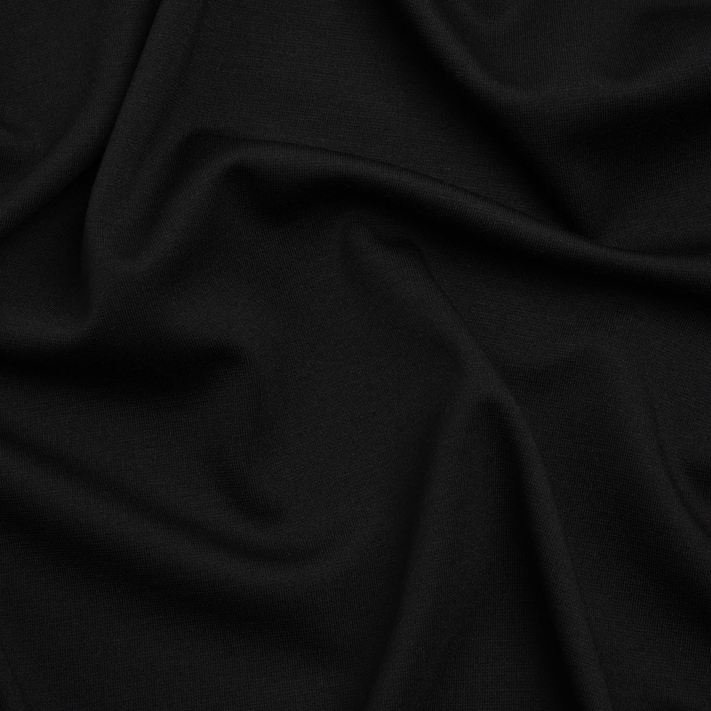 Polyester Ponte Knit - Black - Deadstock - Joann Fabrics