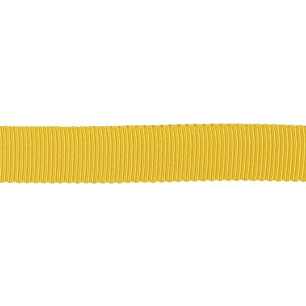 Yellow Recycled Polyester Petersham Grosgrain Ribbon - 12mm - Joann Fabrics