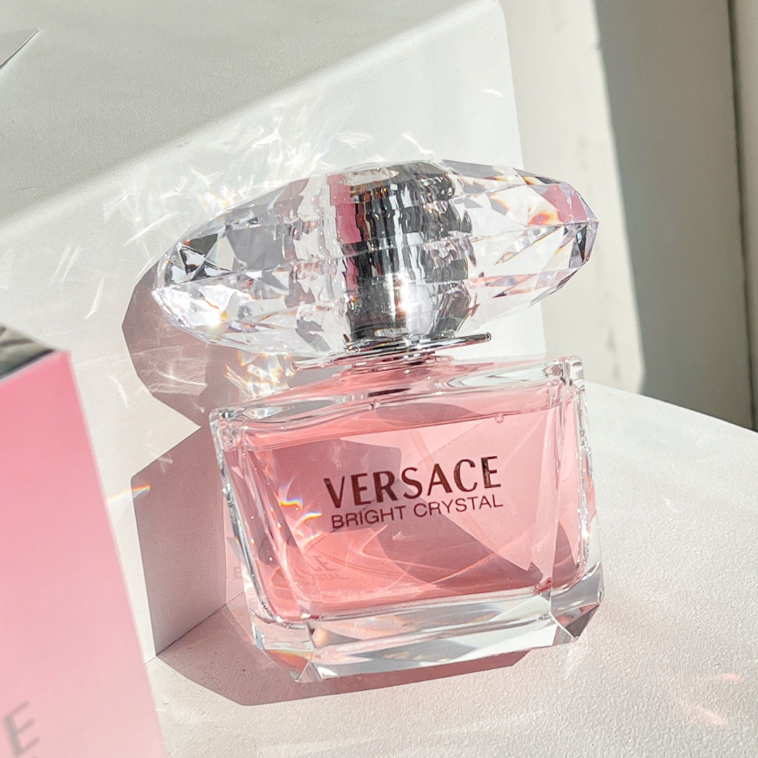 Versace Bright Crystal Women's Perfume | Fresh Floral Fruity Notes, Long-Lasting Fragrance