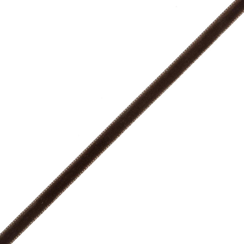 Single Faced Velvet Ribbon Made in Italy - 1/4