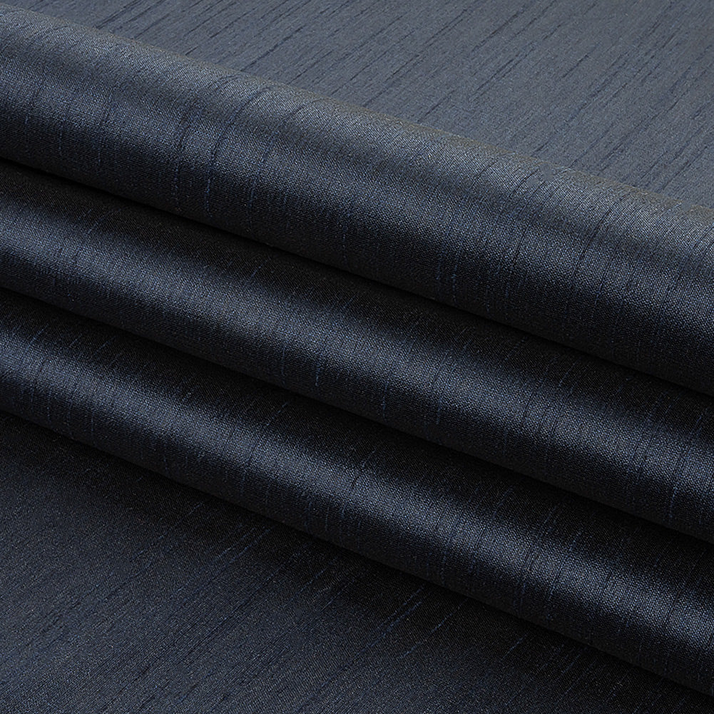 Polyester Shantung - Navy - Eirian Collection - Joann Fabrics