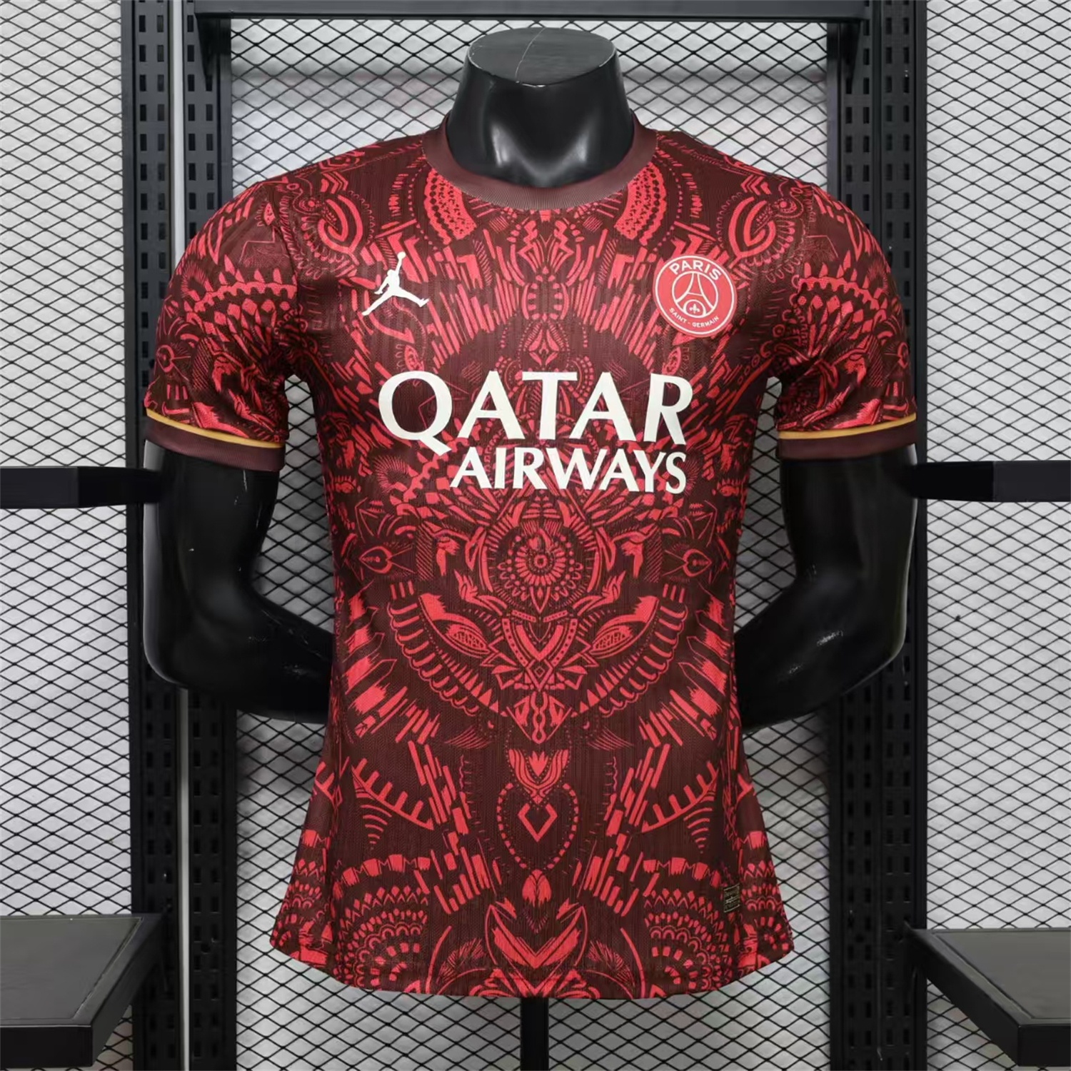 Paris Saint-Germain PSG 26-27 Night Red Special Jersey - Player Version - UnitedFutballJersey