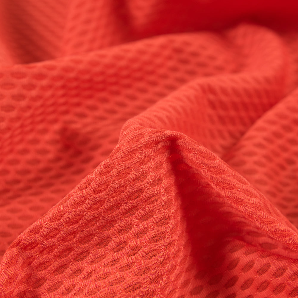 Clippers Red Stretch Mesh with Wicking Capabilities - Joann Fabrics