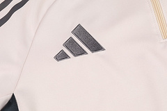 2024/2025 Real Madrid Pink Half-Pull Training Suit Football Shirt 1:1 Thai Quality Set