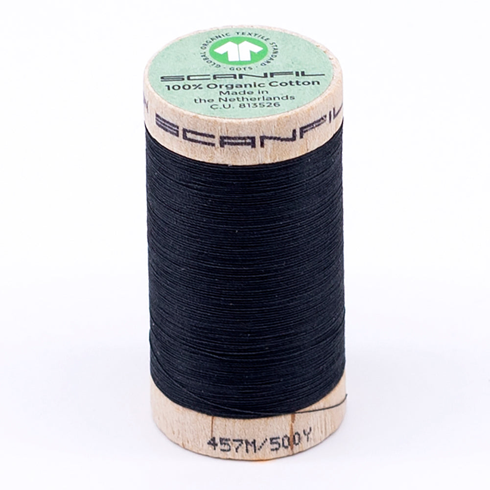 SCANFIL® 50wt Organic Pima Cotton Thread 500 yds - 4833 Vulcanic Ash - Joann Fabrics