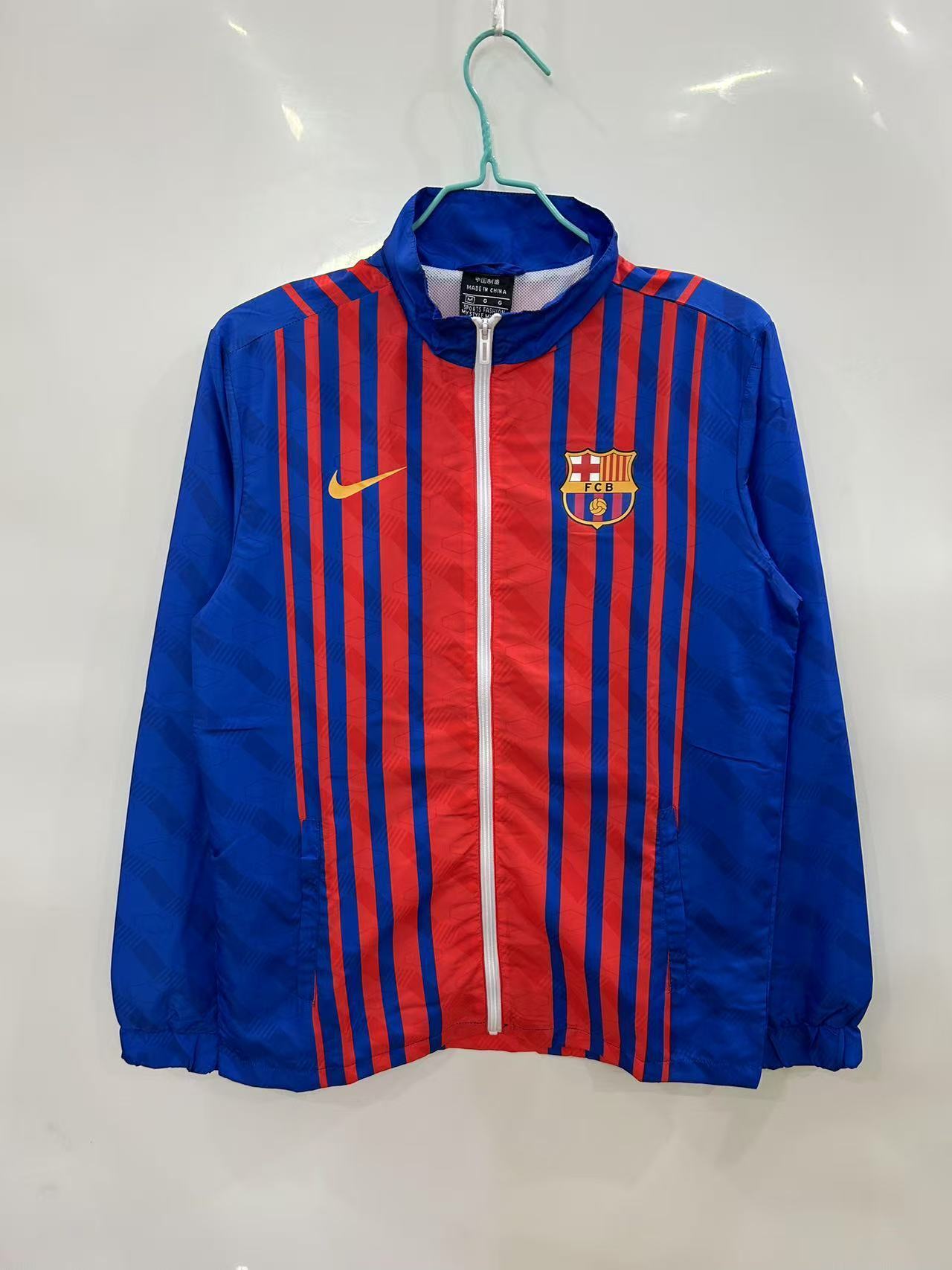 2025/2026 Barcelona Windbreaker Jersey 1:1 Thai Quality 02