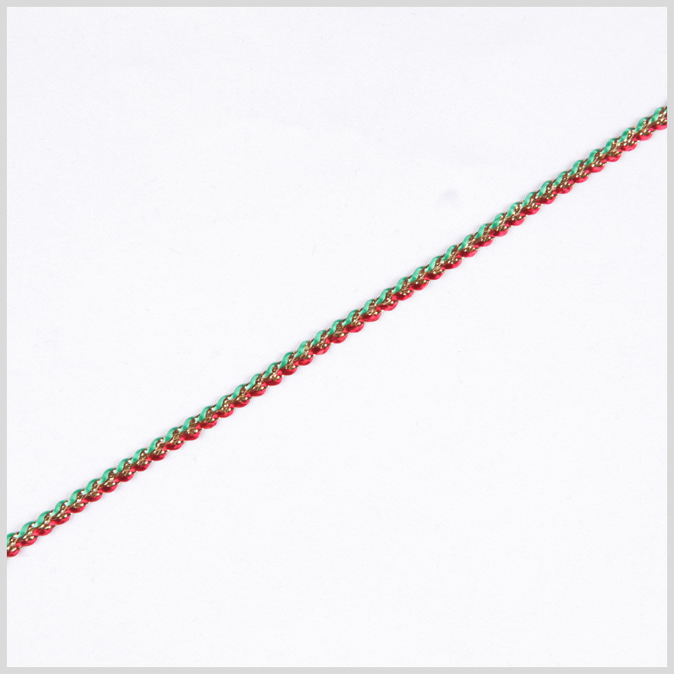 Green Red Gold Metallic Braid - Joann Fabrics