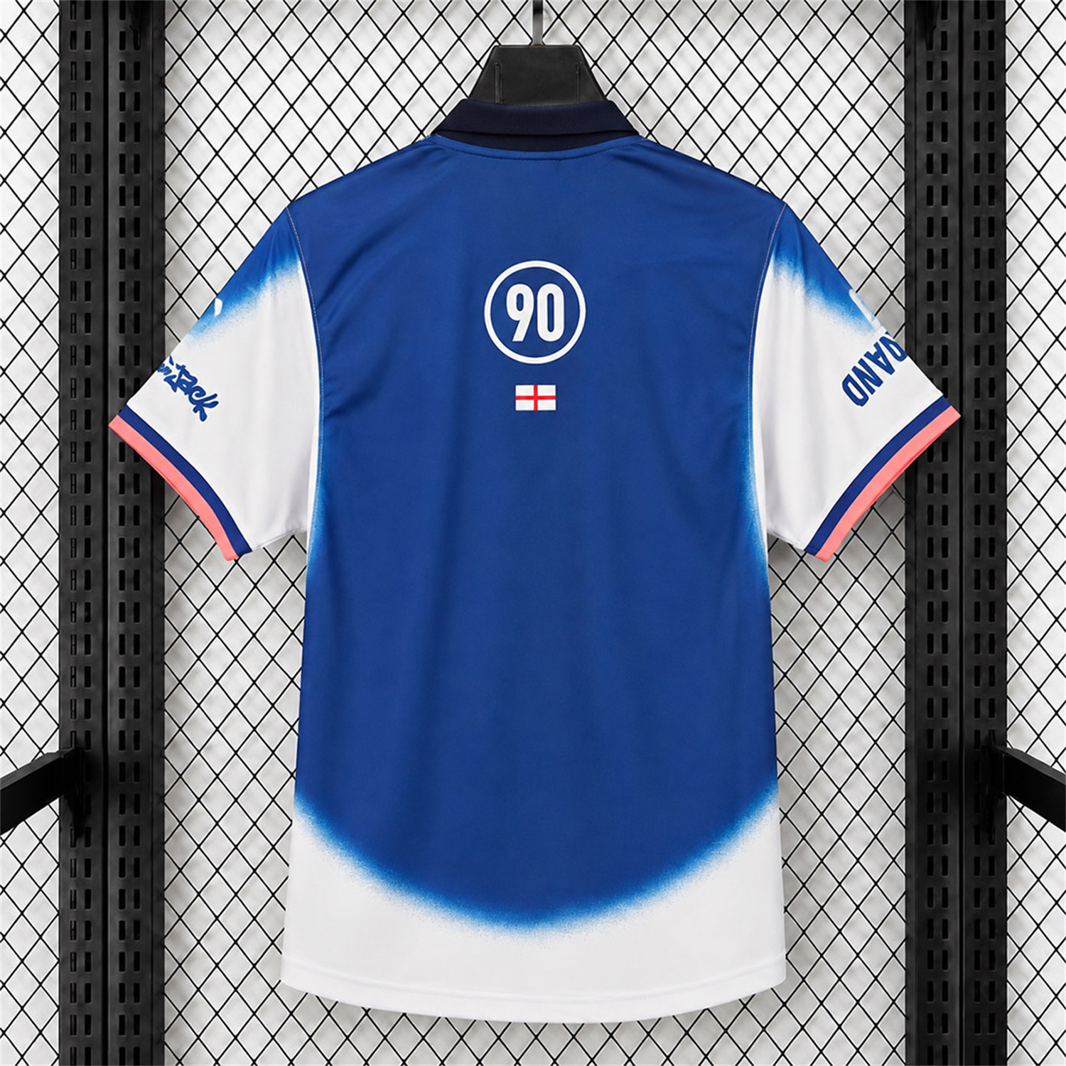 England 2026 T90 White Retro Style Jersey - Fans Version - UnitedFutballJersey
