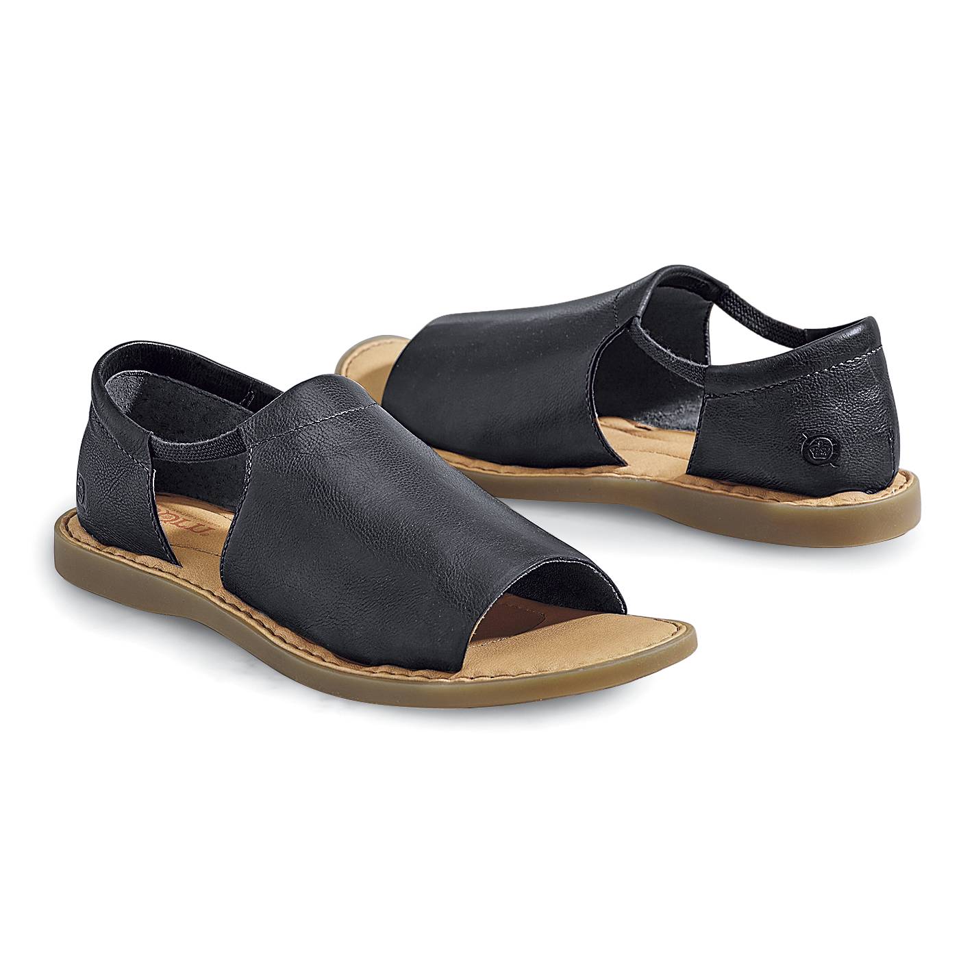 Born® Open Toe Shoe, Genuine Leather, Nonslip Sole - Northstyle Catalog