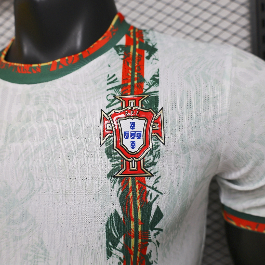 Portugal 2026 Vines White Special Jersey - Player Version - UnitedFutballJersey