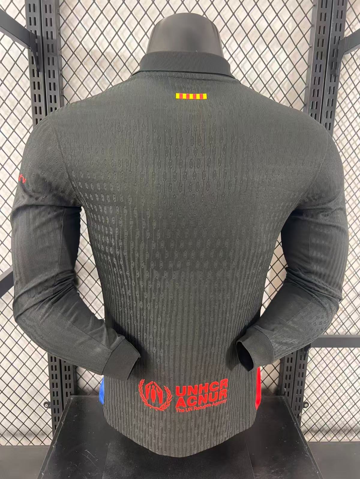 2024/2025 Long Sleeve Player Version Barcelona x Travis Scott Collab Away Football Shirt 1:1 Thai Quality